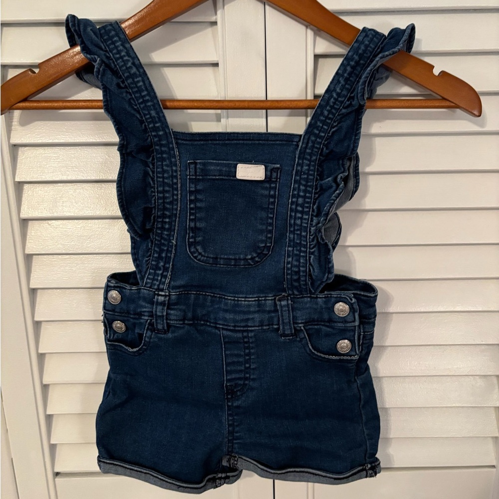 7 for all mankind girls 4t jean overall